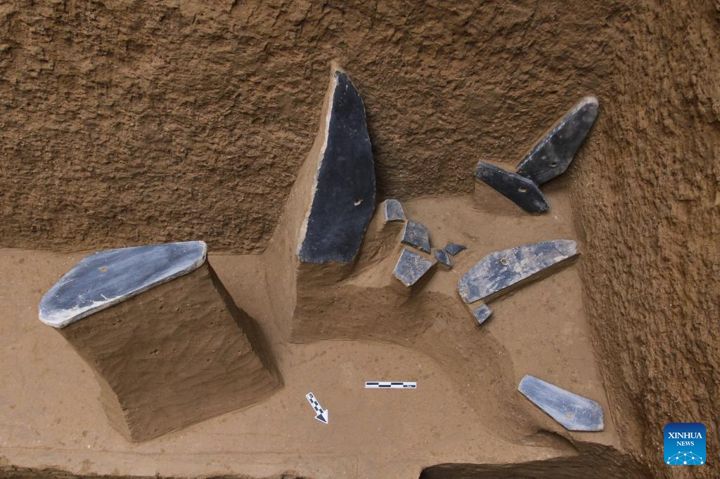 Ancient tomb cluster discovered in northwest China