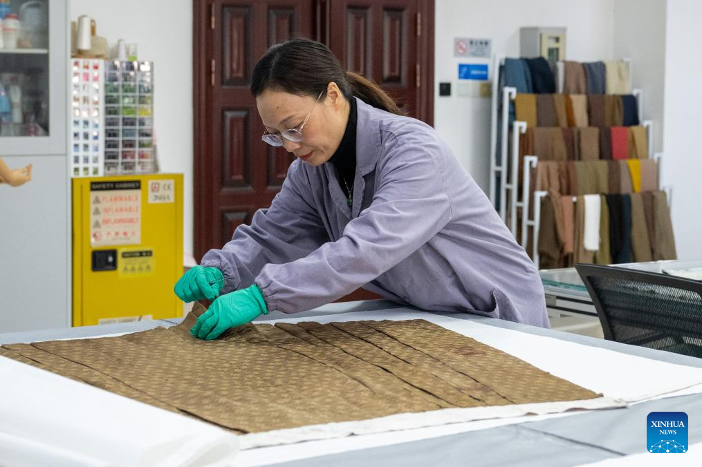 Protection center in Hubei's Jingzhou strives to ensure comprehensive care for organic cultural relics