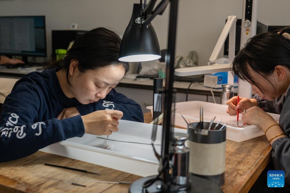 Protection center in Hubei's Jingzhou strives to ensure comprehensive care for organic cultural relics