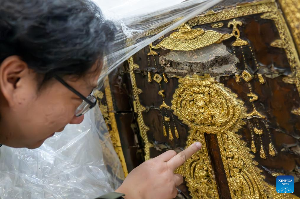 Protection center in Hubei's Jingzhou strives to ensure comprehensive care for organic cultural relics