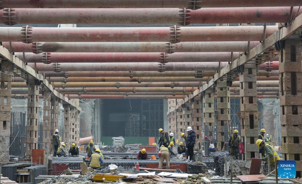 Upgrade project of Chengdu Railway Station underway in Sichuan