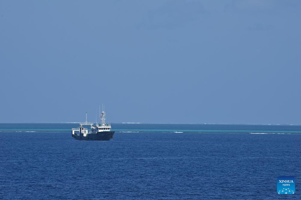 China coast guard patrols Huangyan Dao
