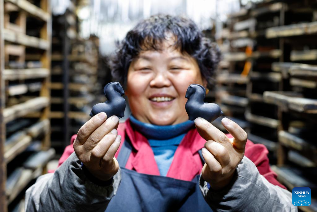 Shexian County in China's Anhui produces Hui ink sticks inspired by Chinese zodiac Year of Horse