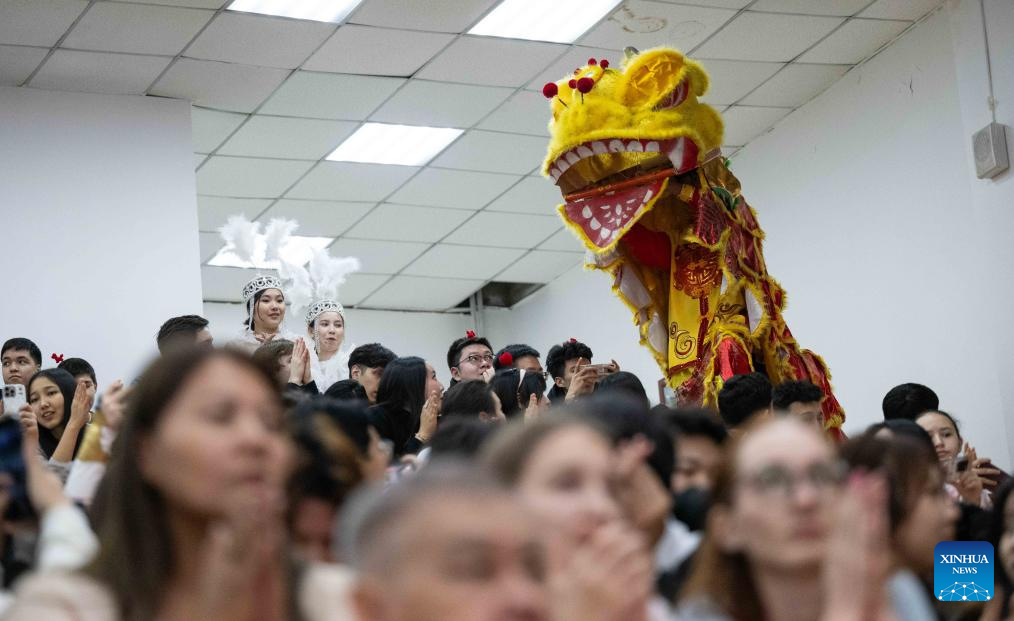 Chinese New Year cultural event held in Almaty, Kazakhstan