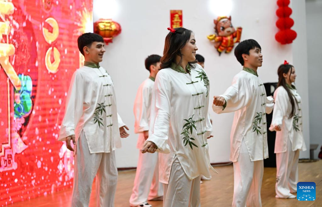 Chinese New Year cultural event held in Almaty, Kazakhstan