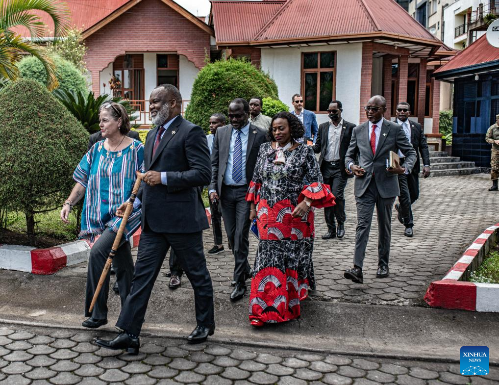 UN mission chief meets M23 leaders in rebel-held Goma to discuss ceasefire monitoring