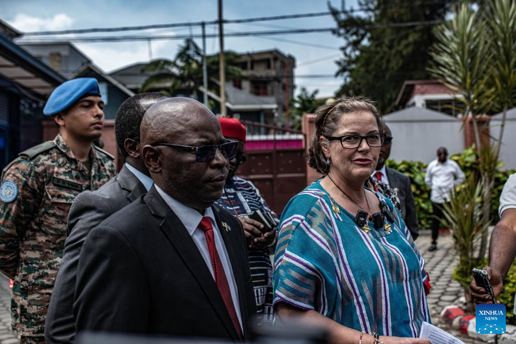 UN mission chief meets M23 leaders in rebel-held Goma to discuss ceasefire monitoring