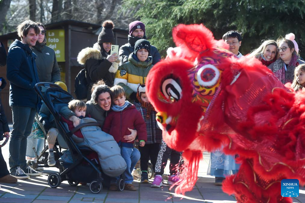 Madrid Zoo holds celebrations for Chinese New Year