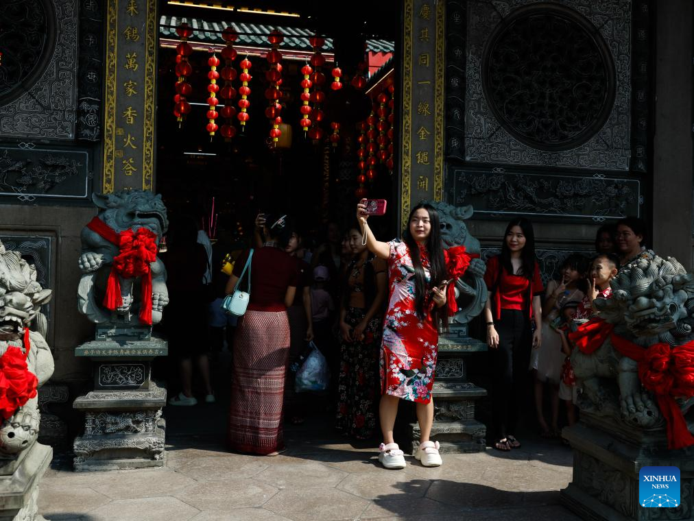 In pics: first day of Chinese New Year in Yangon, Myanmar