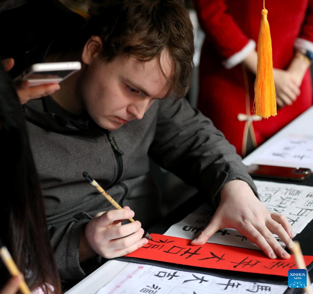 Camden Market in London hosts Chinese New Year festivities