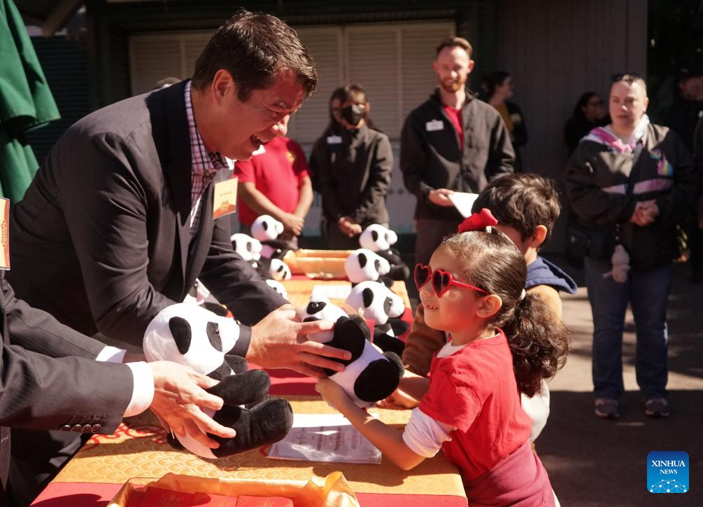 Chinese New Year celebration held at San Diego Zoo in U.S.