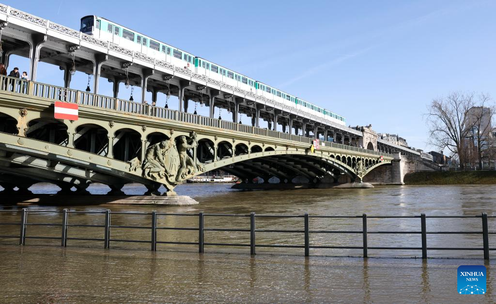 In pics: flooded banks of Seine River after continuous rainfalls in Paris