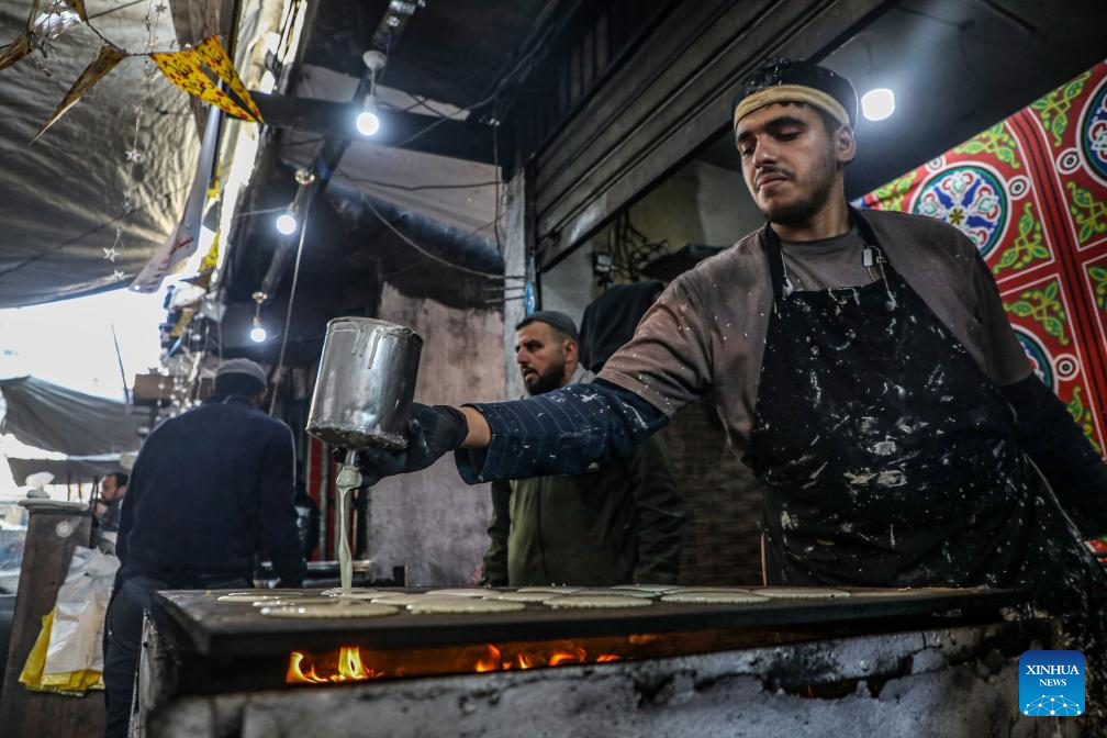 A glimpse of market in Gaza City during Ramadan