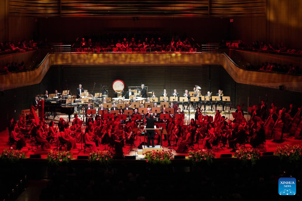 New York Philharmonic presents vibrant concert to celebrate Chinese New Year