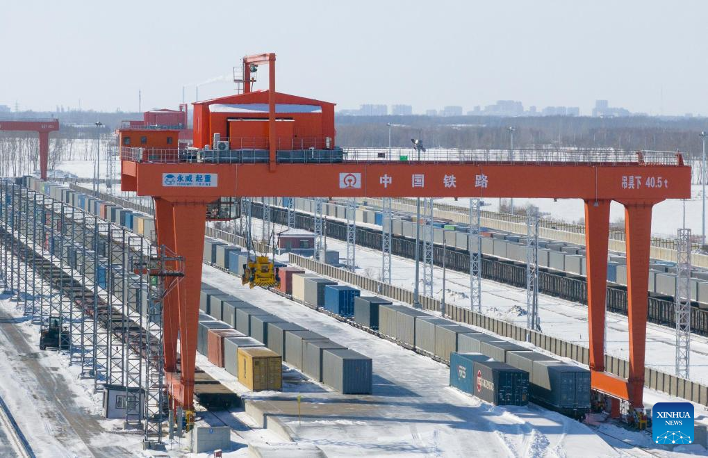 Eastern corridor of China-Europe freight train service witnesses over 1,000 trips in 2026