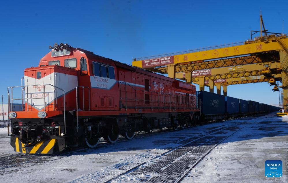 Eastern corridor of China-Europe freight train service witnesses over 1,000 trips in 2026