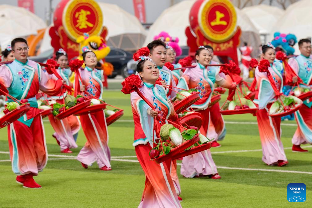 Shehuo gala in Yinchuan, China's Ningxia