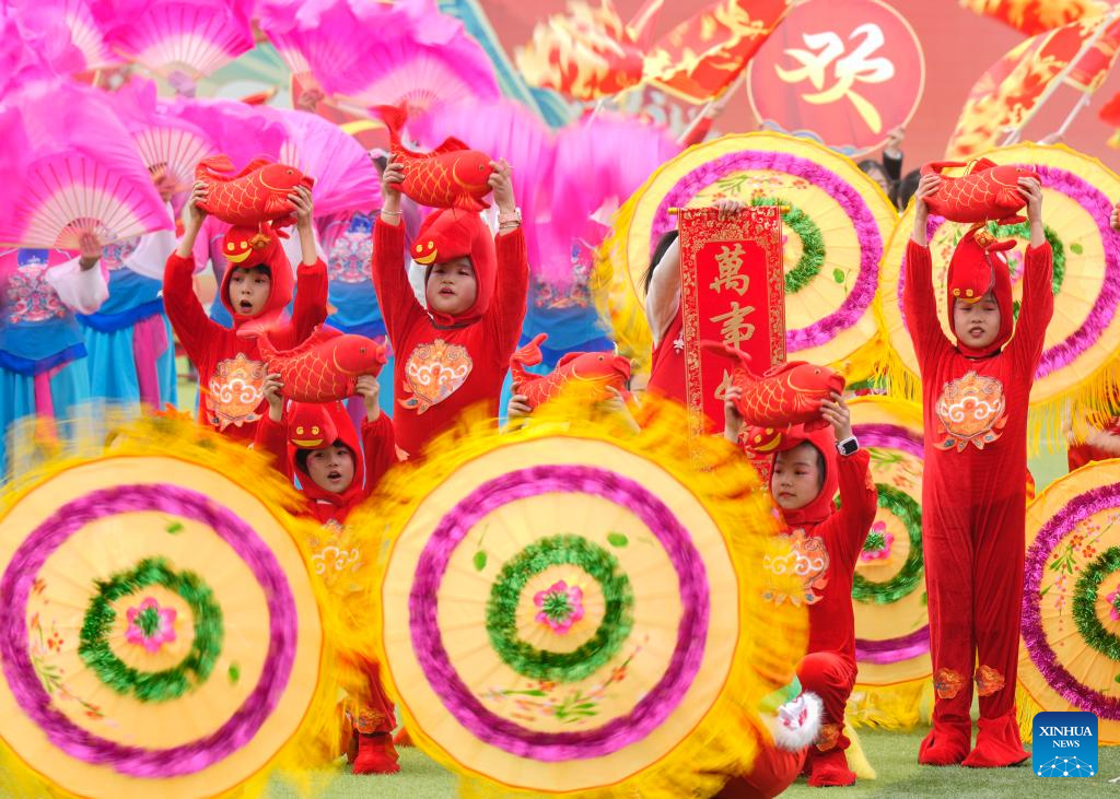 Shehuo gala in Yinchuan, China's Ningxia