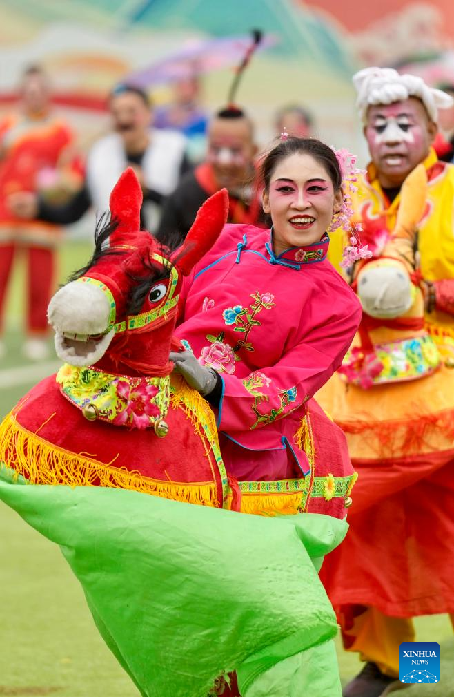 Shehuo gala in Yinchuan, China's Ningxia