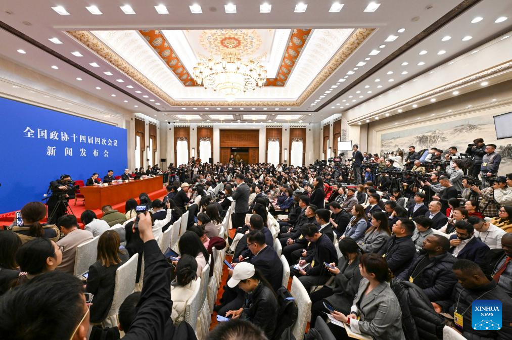 China's top political advisory body holds press conference ahead of annual session