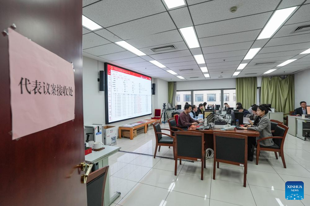 Chinese lawmakers submit 226 proposals to annual legislative session