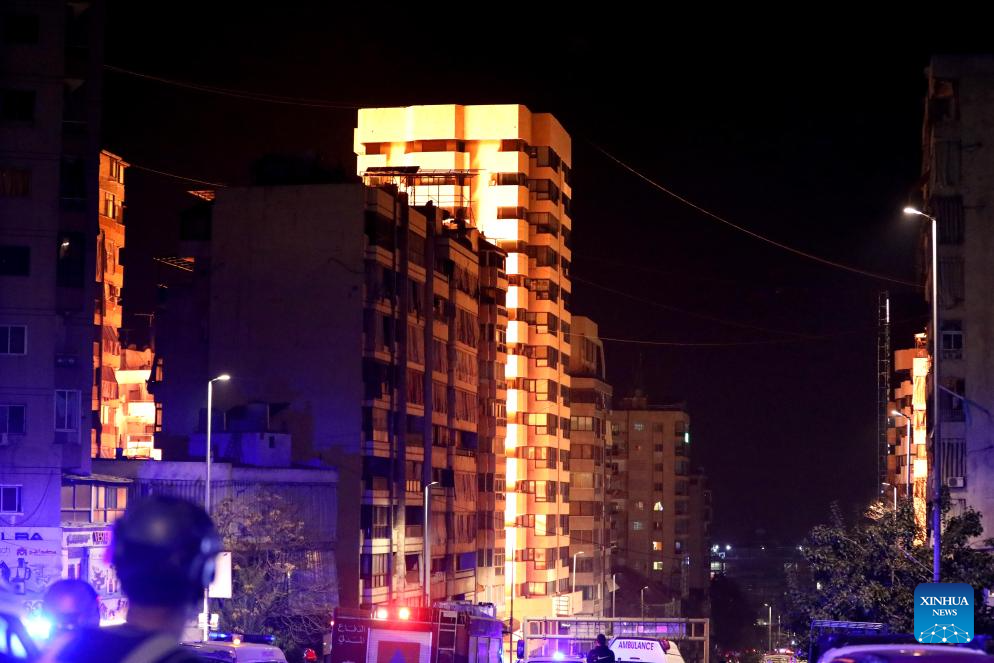 Israel targets building in central Beirut in new wave of strikes