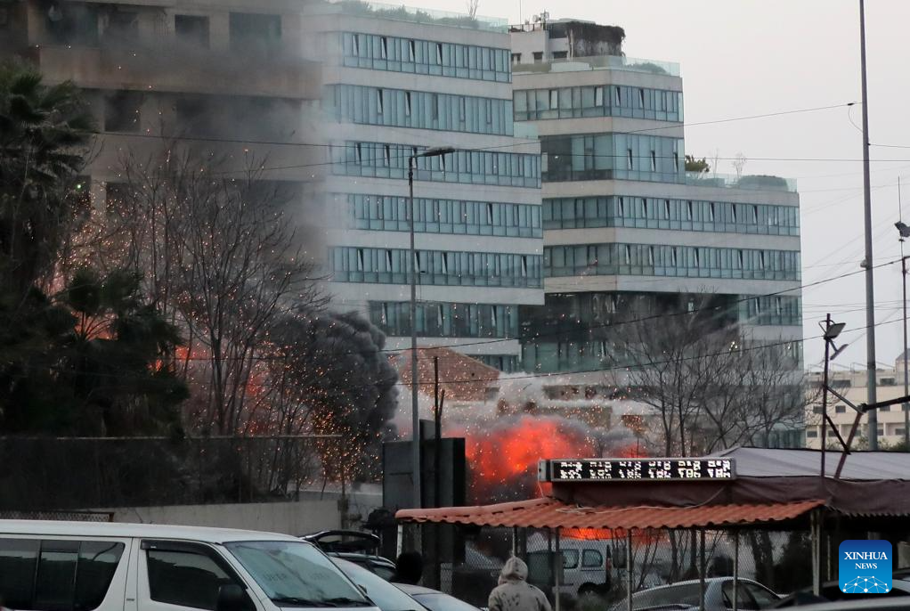 Israel targets building in central Beirut in new wave of strikes