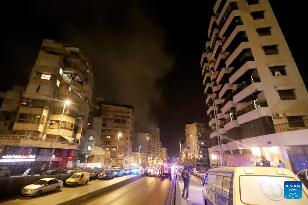 Israel targets building in central Beirut in new wave of strikes