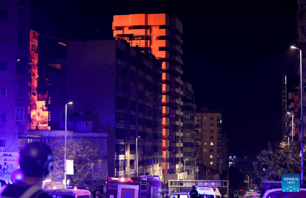 Israel targets building in central Beirut in new wave of strikes