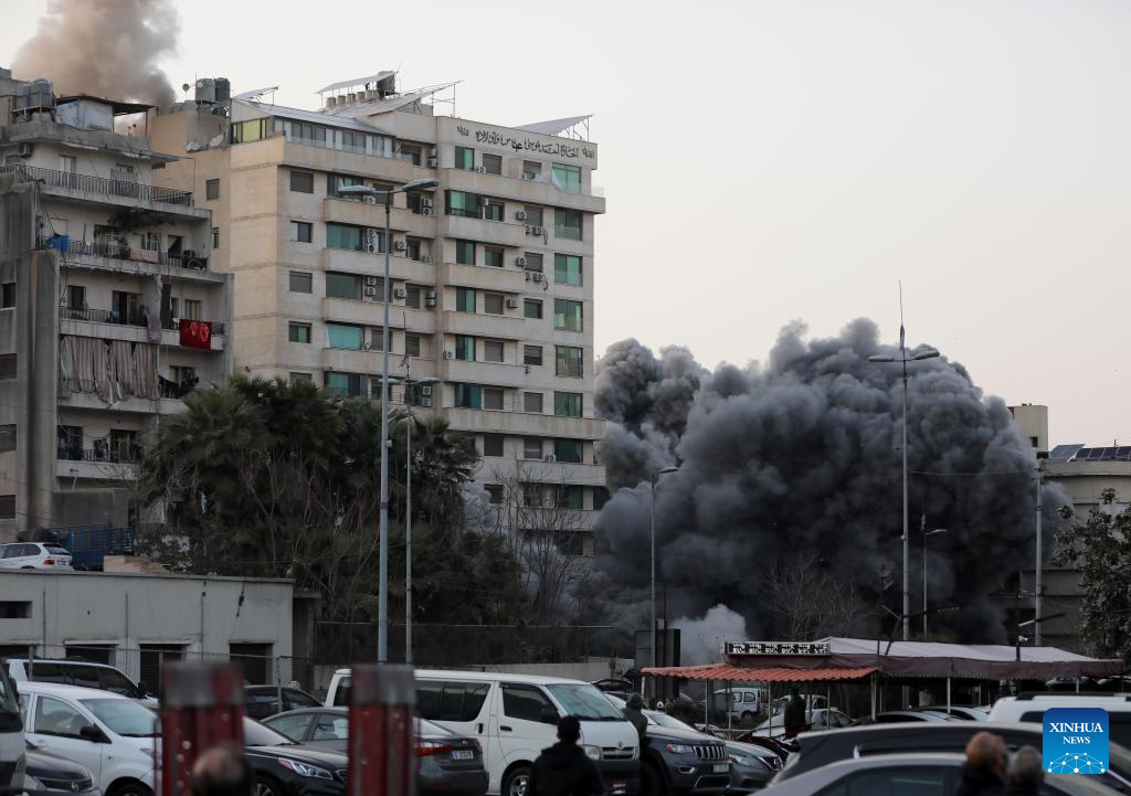 Israel targets building in central Beirut in new wave of strikes