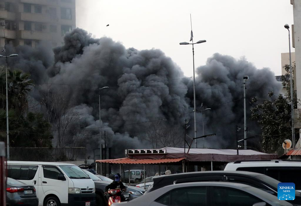 Israel targets building in central Beirut in new wave of strikes