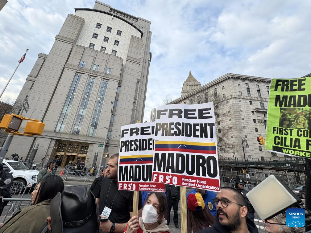 Maduro makes second appearance at New York courthouse