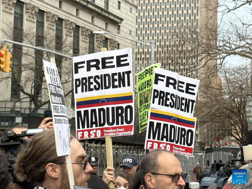 Maduro makes second appearance at New York courthouse