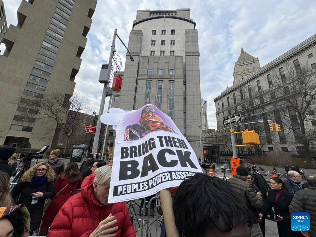 Maduro makes second appearance at New York courthouse