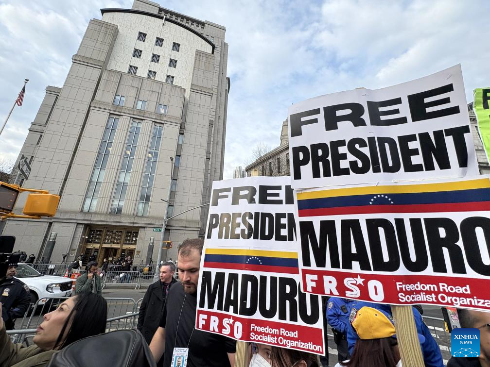Maduro makes second appearance at New York courthouse