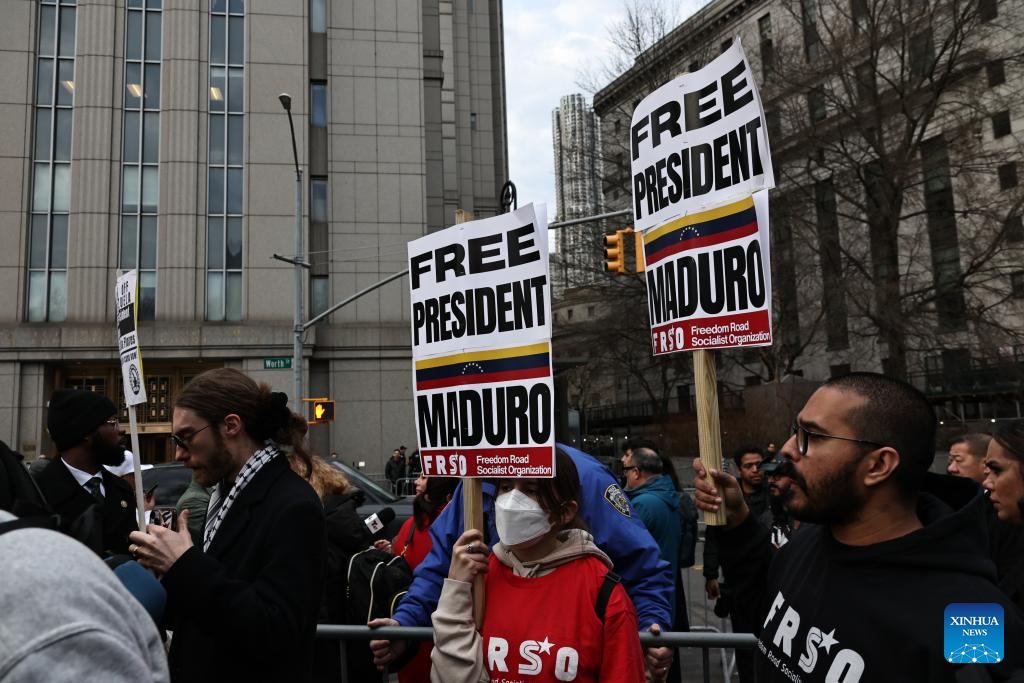 Maduro makes second appearance at New York courthouse