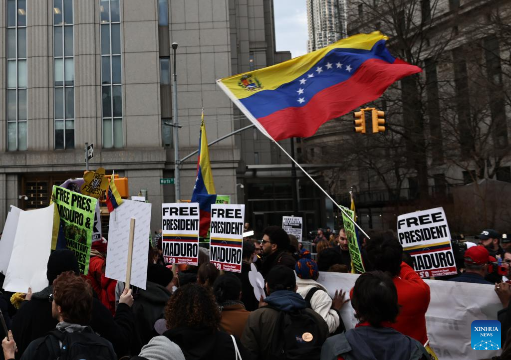 Maduro makes second appearance at New York courthouse