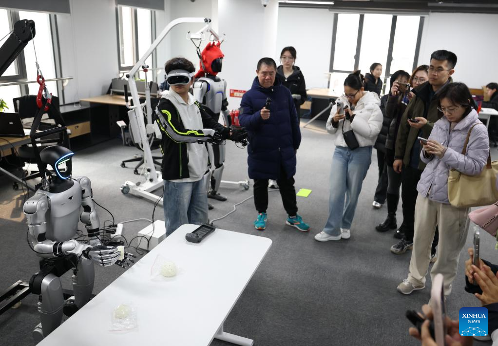 Humanoid robots get trained at