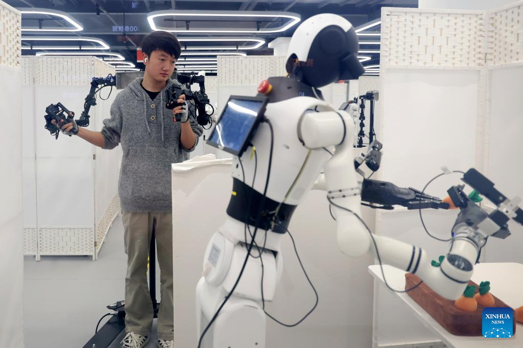Humanoid robots get trained at