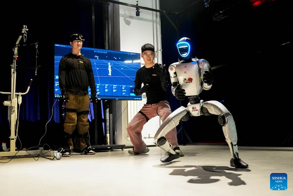 Humanoid robots get trained at