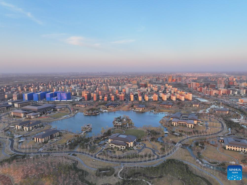 China's Xiong'an New Area evolves from blueprint into vibrant city