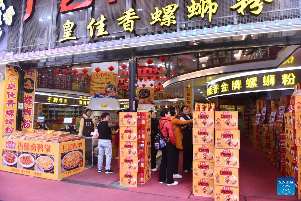 In pics: rice noodles in south China's Guangxi