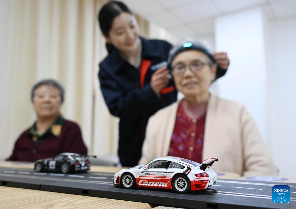 Elderly care robots trained, tested in E China's Shandong
