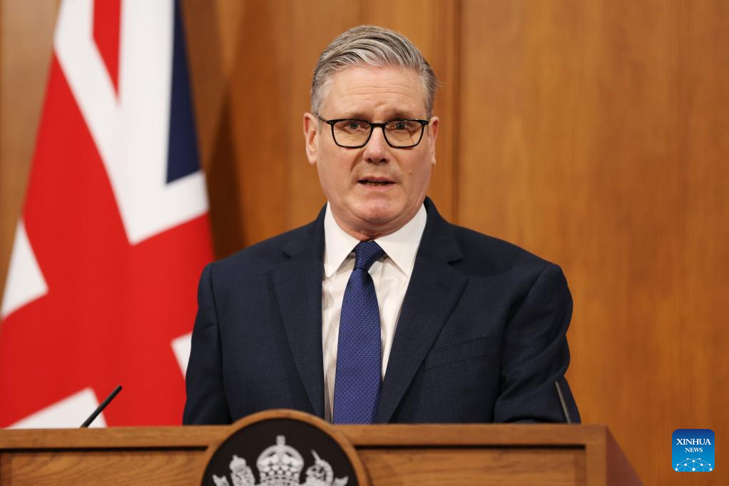Britain to host int'l summit on Strait of Hormuz, says PM Starmer