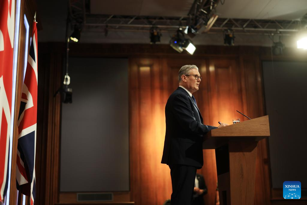 Britain to host int'l summit on Strait of Hormuz, says PM Starmer