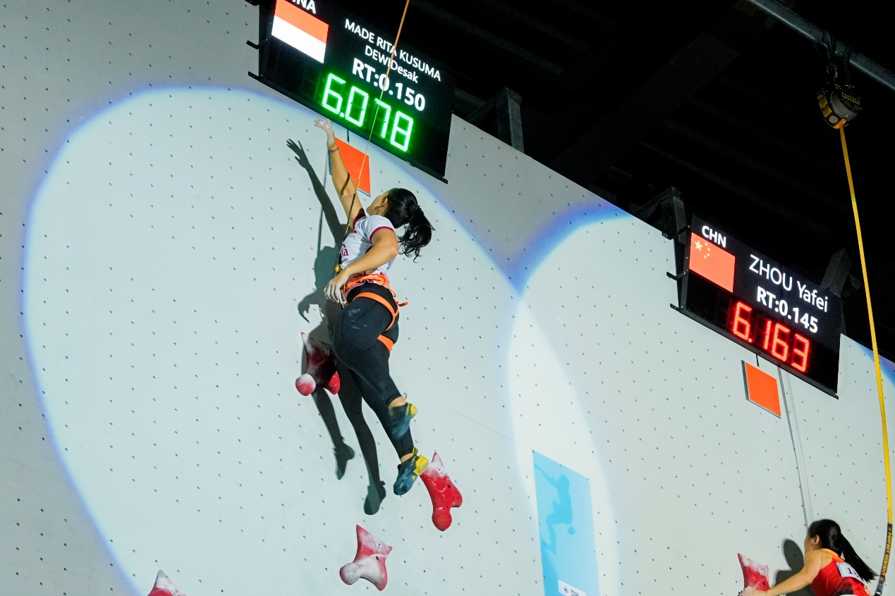 Asian Climbing Championship wraps up in Meishan, SW China's Sichuan Asian Climbing Championship wraps up in Meishan, SW China's Sichuan