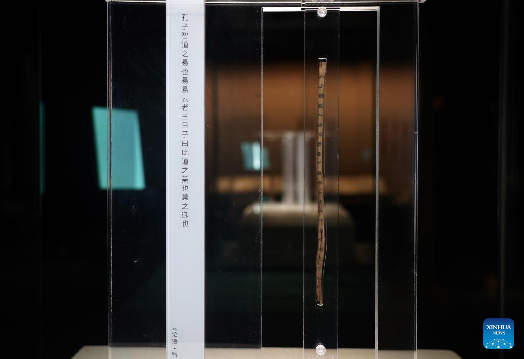 Over 100 newly restored bamboo slips publicly displayed for first time at Nanchang exhibition