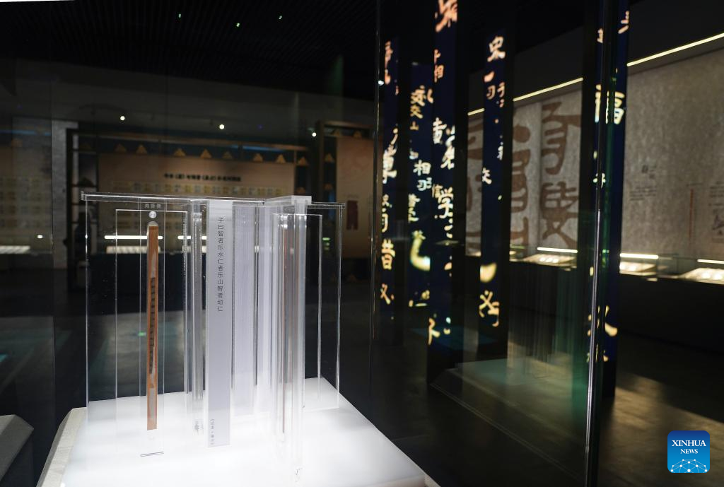 Over 100 newly restored bamboo slips publicly displayed for first time at Nanchang exhibition