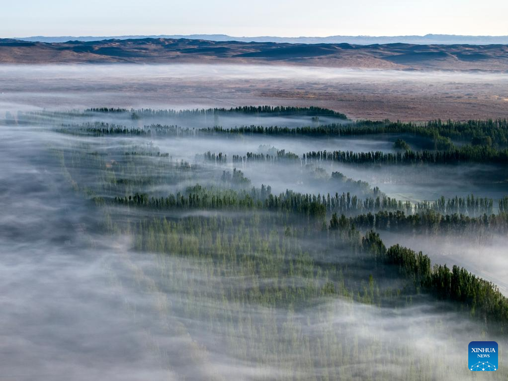 Scenery of Aksay in China's Gansu
