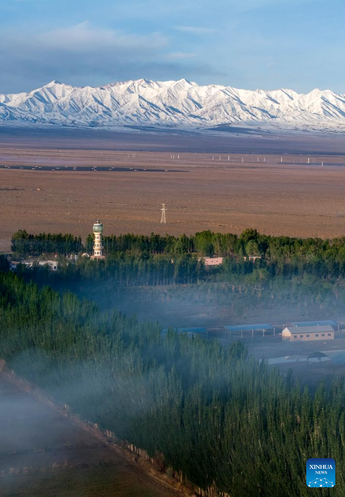 Scenery of Aksay in China's Gansu